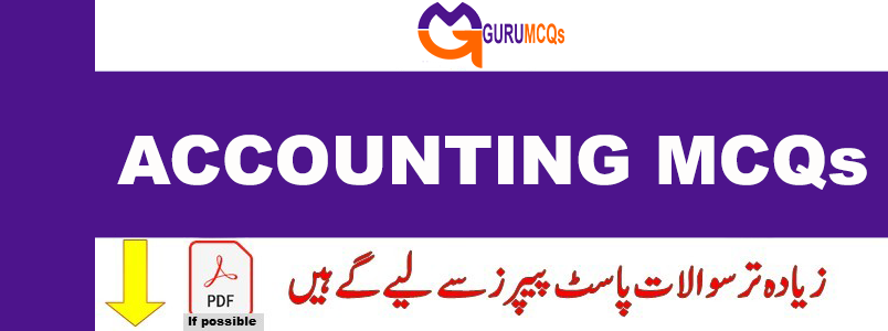 accounting mcqs