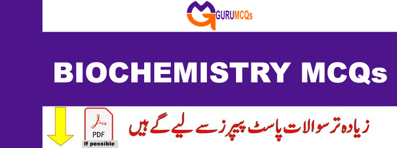 biochemistry mcqs